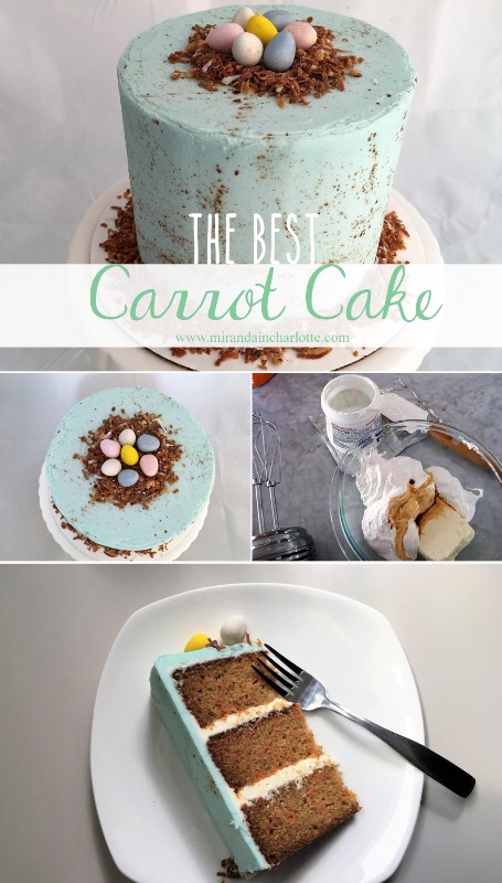If you've ever wanted to make carrot cake, cream cheese filling, and buttercream from scratch, then decorate it like a pro, look no further! Miranda In Charlotte shares the best way!