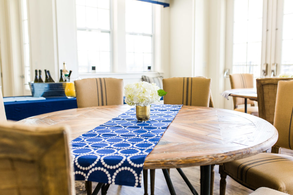 Nautical table runner 